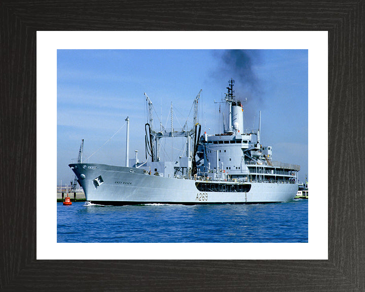 RFA Grey Rover A269 | Photo Print | Framed Print | Rover Class | Fleet Tanker | Royal Fleet Auxiliary Hampshire Prints