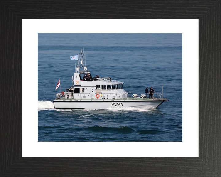 HMS Trumpeter P294 Royal Navy Archer Class P2000 patrol Vessel Photo Print or Framed Print - Hampshire Prints