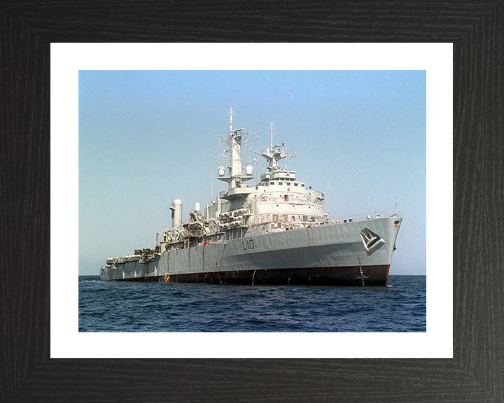 HMS Fearless (L10) Photo Print - Gibraltar 2000 - Royal Navy Fearless Class Landing Platform Dock