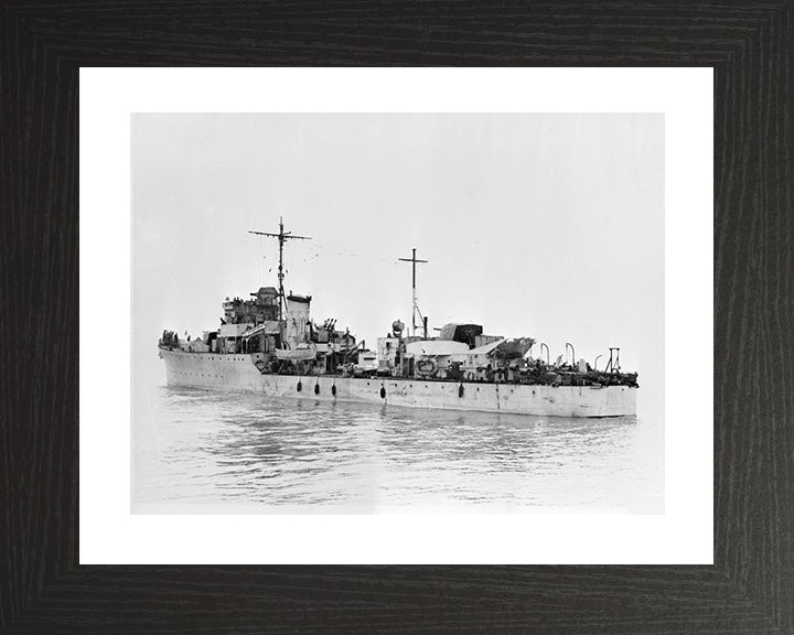 HMS Albrighton L12 Royal Navy Hunt class destroyer Photo Print or Framed Print - Hampshire Prints