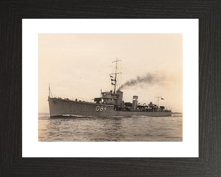 HMS Tyrian D84 | Photo Print | Framed Print | Poster | S Class | Destroyer | Royal Navy Hampshire Prints