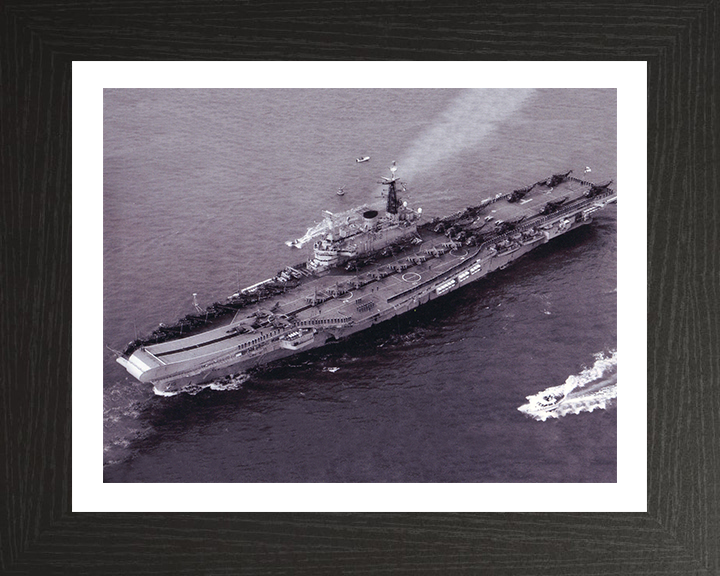 HMS Hermes R12 | Photo Print | Framed Print | Centaur Class | Aircraft Carrier | Royal Navy Hampshire Prints