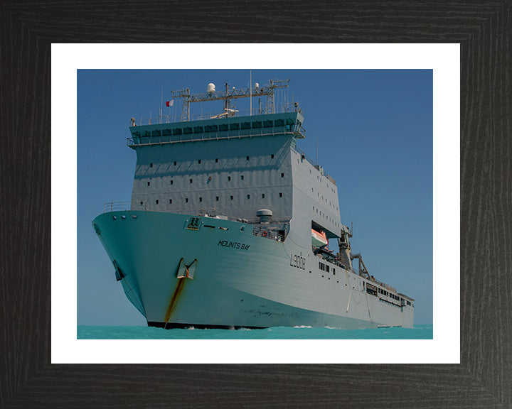 RFA Mounts Bay L3008 | Photo Print | Framed Print | Bay Class | Auxiliary Dock | Royal Fleet Auxiliary Hampshire Prints
