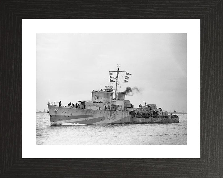 HMS Oakley L98 | Photo Print | Framed Print | Poster | Hunt Class | Destroyer | Royal Navy Hampshire Prints