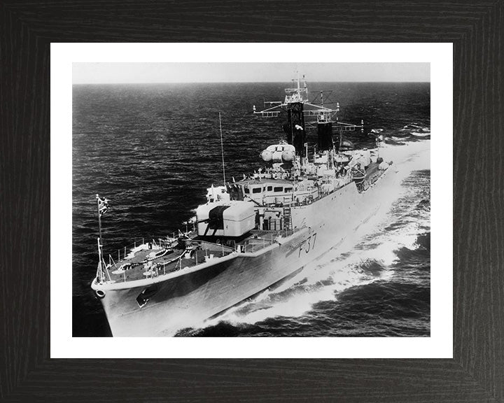 HMS Jaguar F37 Royal Navy Leopard class Frigate Photo Print or Framed Print - Hampshire Prints