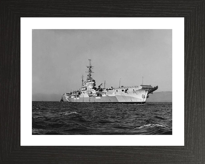 HMS Glory R62 Royal Navy Colossus class aircraft carrier Photo Print or Framed Print - Hampshire Prints