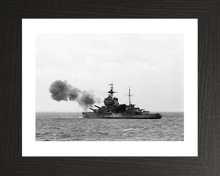 HMS Warspite (03) Royal Navy Queen Elizabeth class battleship Photo Print or Framed Print - Hampshire Prints