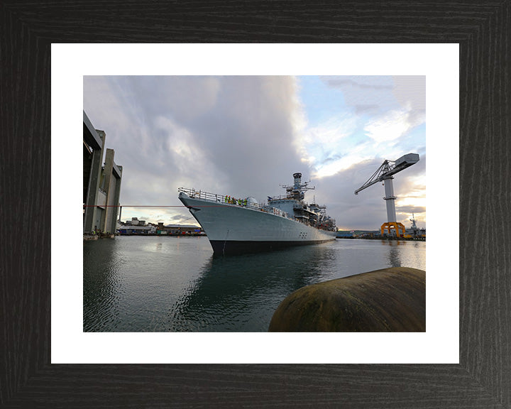 HMS Somerset F82 | Photo Print | Framed Print | Poster | Type 23 | Frigate | Royal Navy Hampshire Prints
