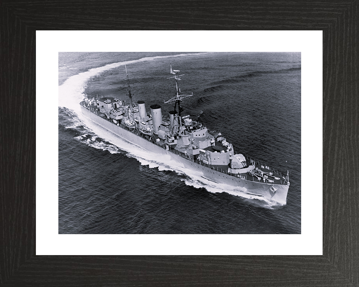 HMS Apollo (M01) Photo Print - At Sea - Royal Navy Abdiel Class Minelayer Posters, Prints, & Visual Artwork Hampshire Prints 10 x 8 Black Frame Yes