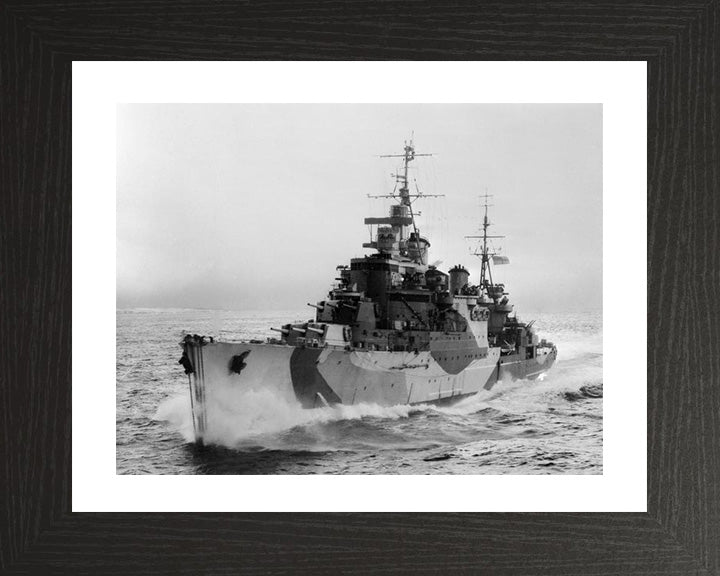 HMS Birmingham C19 Royal Navy Town class light cruiser Photo Print or Framed Print - Hampshire Prints