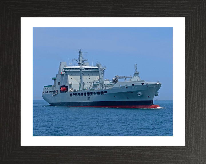RFA Tiderace (A137) Photo Print - Low Starboard View - Royal Fleet Auxiliary Tide Class Tanker Hampshire Prints