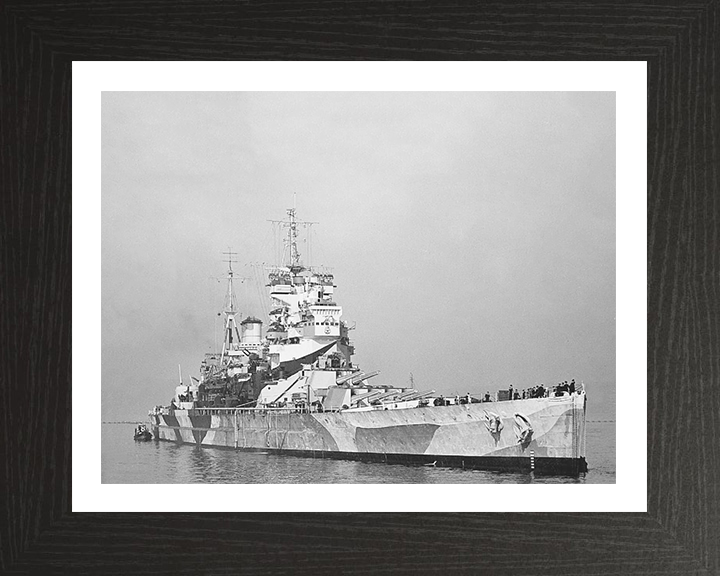 HMS Howe 32 | Photo Print | Framed Print | King George V Class | Battleship | Royal Navy Hampshire Prints