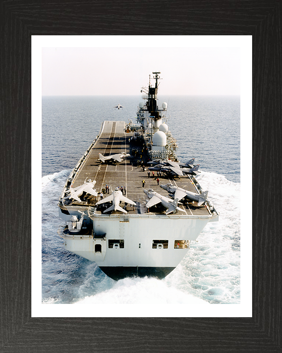 HMS Illustrious R06 | Photo Print | Framed Print | Invincible Class | Aircraft Carrier | Royal Navy Hampshire Prints