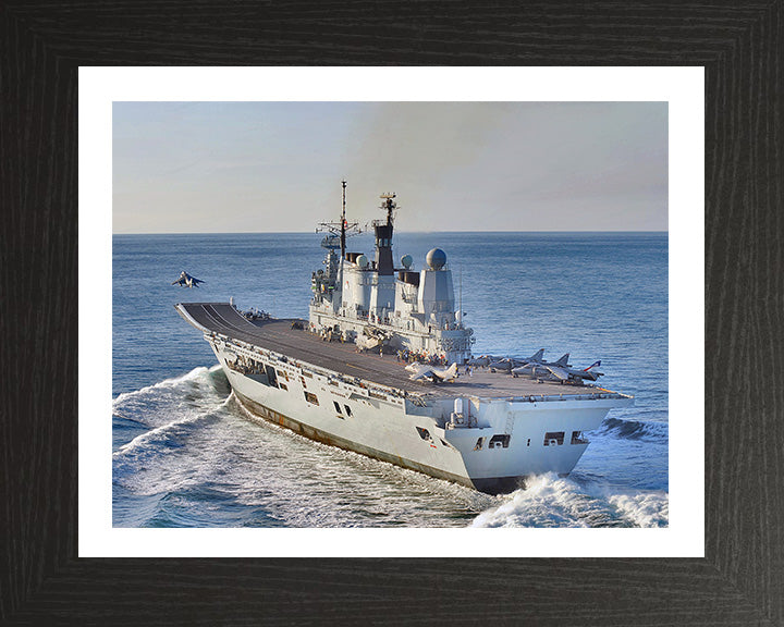 HMS Ark Royal R07 | Photo Print | Framed Print | Invincible Class | Aircraft Carrier | Royal Navy Hampshire Prints