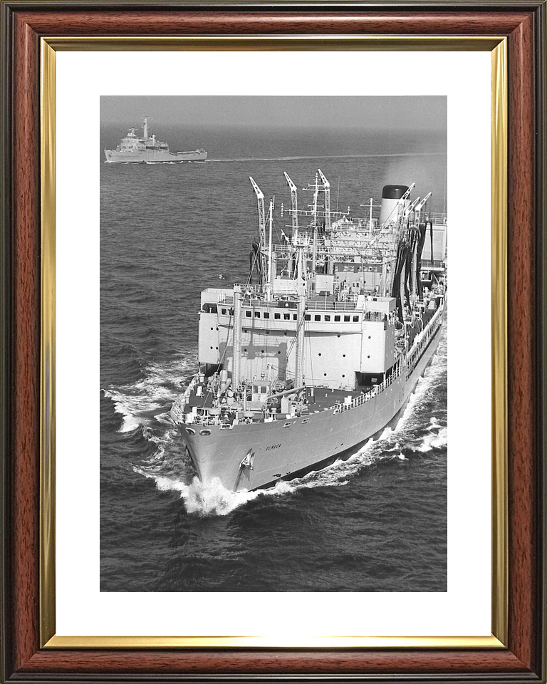 RFA Olmeda A124 Ol Class Tanker 1975