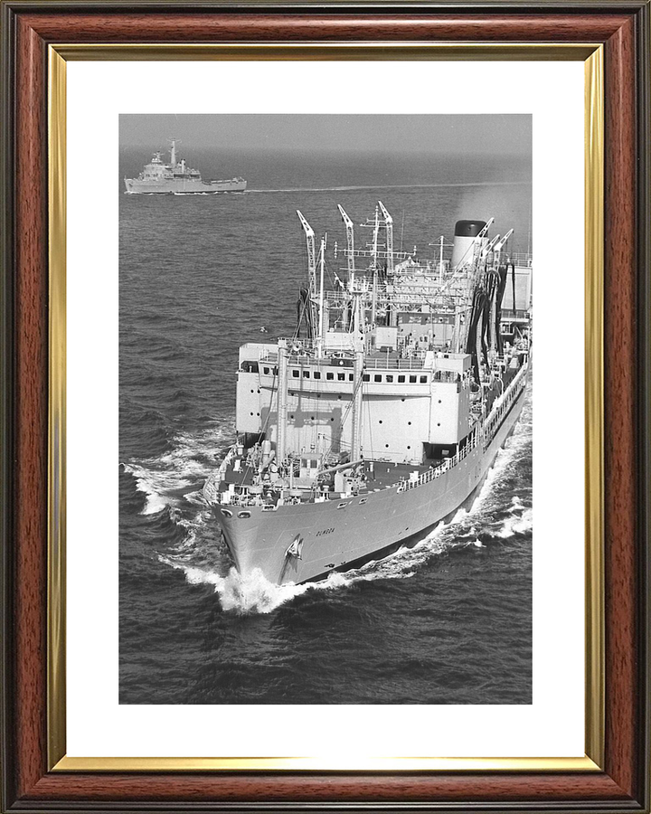 RFA Olmeda A124 Ol Class Tanker 1975