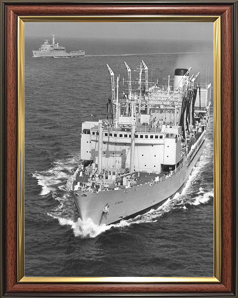 RFA Olmeda A124 Ol Class Tanker 1975
