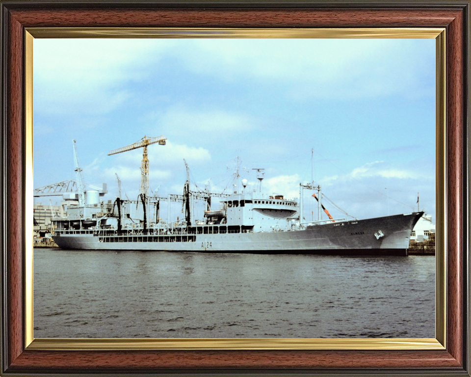 RFA Olmeda A124 Ol Class Tanker July 1990 Photo Print - Posters, Prints, & Visual Artwork - by Hampshire Prints (image 9 of 9)