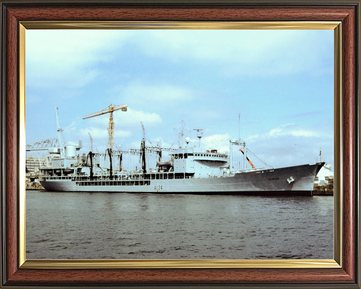 RFA Olmeda A124 Ol Class Tanker July 1990 Photo Print - Posters, Prints, & Visual Artwork - by Hampshire Prints (image 9 of 9)