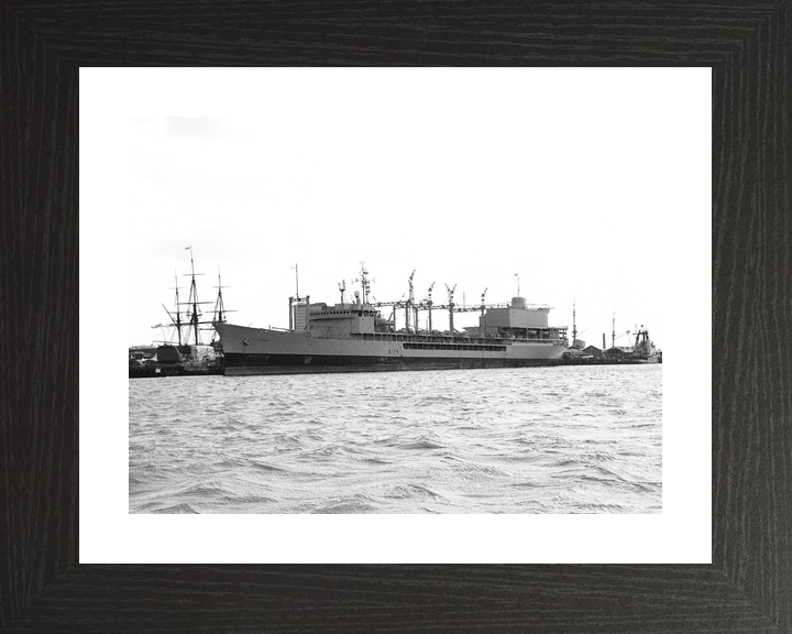 RFA Olmeda A124 Ol Class Tanker In Port