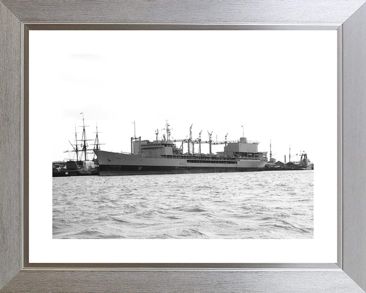 RFA Olmeda A124 Ol Class Tanker In Port