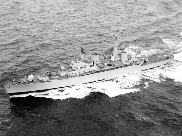HMS Bristol D23 Type 82 Destroyer 1972
