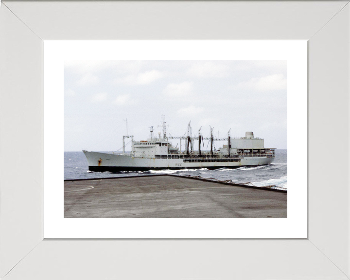 RFA Olwen A122 Ol Class Tanker 1989 Port Beam View