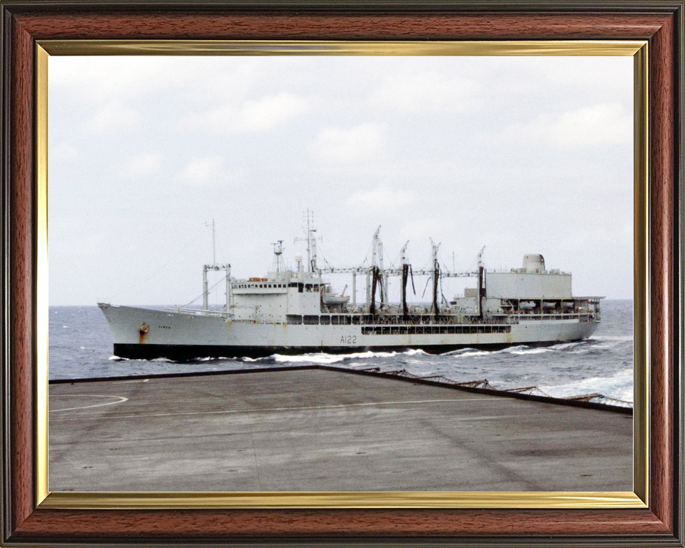 RFA Olwen A122 Ol Class Tanker 1989 Port Beam View