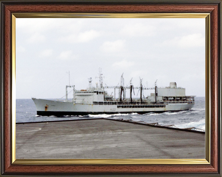 RFA Olwen A122 Ol Class Tanker 1989 Port Beam View