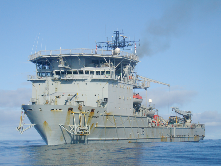 RFA Diligence A132 Forward Repair Ship 2006