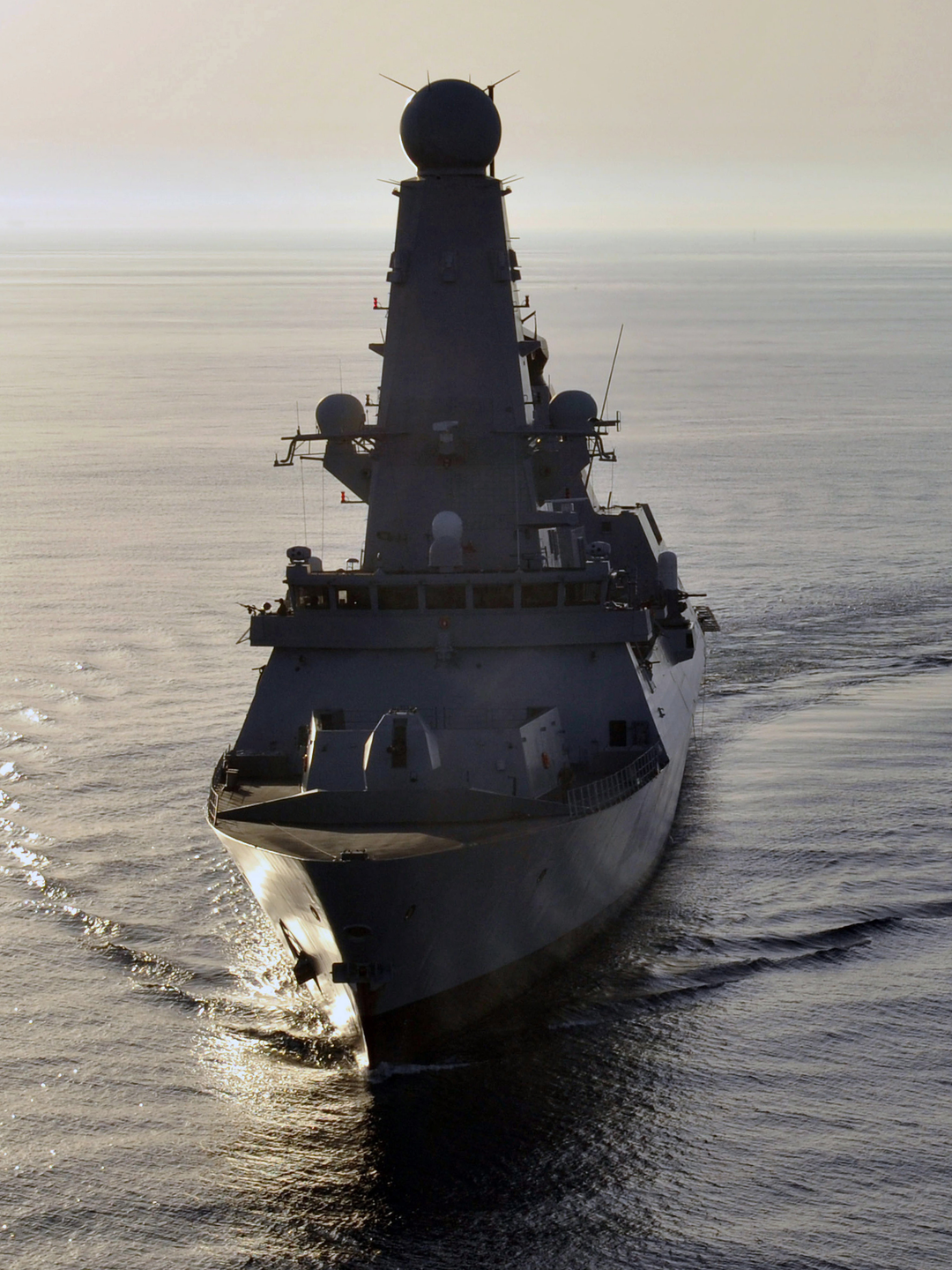 HMS Diamond (D34) Royal Navy Type 45 Destroyer Bow View at Sunset Photo Print Wall Art Decor Posters, Prints, & Visual Artwork Hampshire Prints 6 x 4 No Frame No