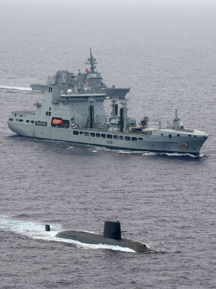 RFA Tidespring A136 | Photo Print | Framed Print | Tide class | Tanker | Royal Fleet Auxiliary Hampshire Prints