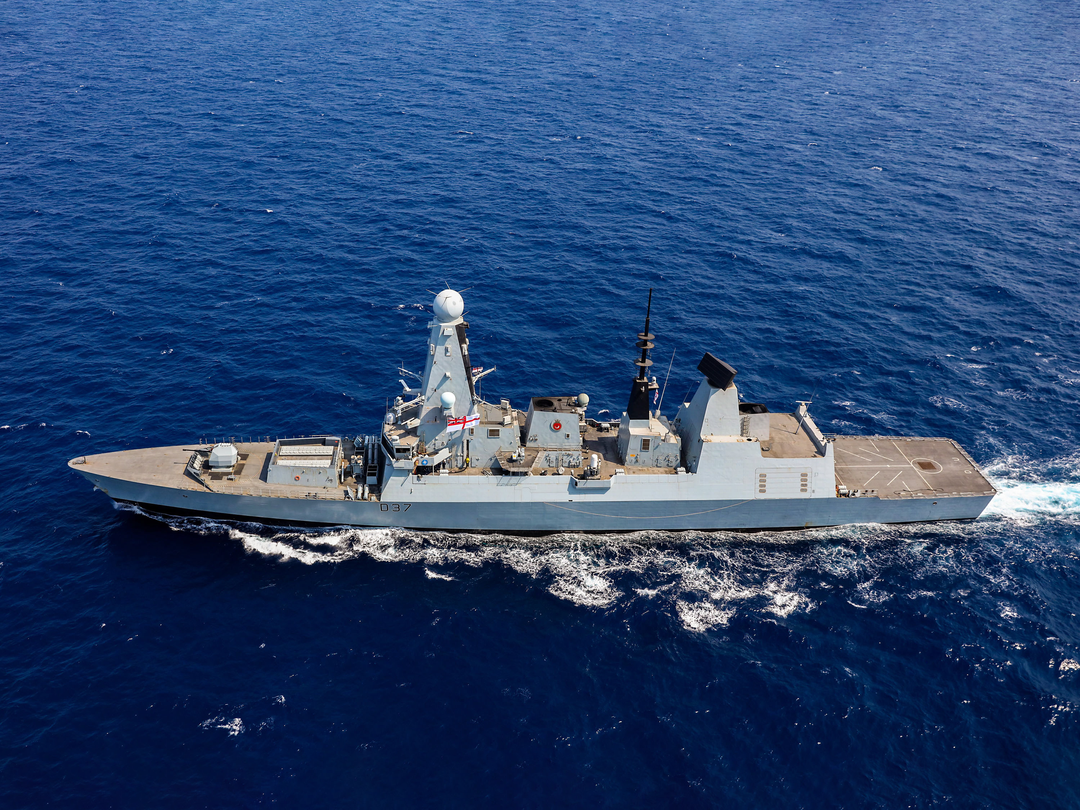 HMS Duncan (D37) Royal Navy Type 45 Destroyer Underway From Above Photo Print Wall Art Decor Posters, Prints, & Visual Artwork Hampshire Prints 6 x 4 No Frame No