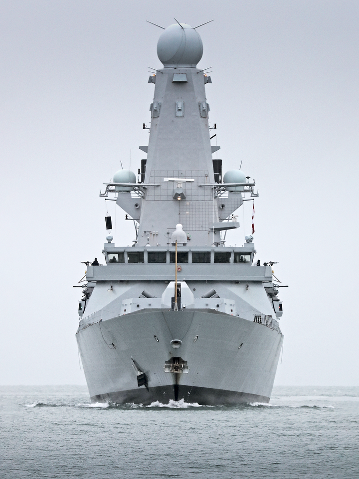 HMS Duncan (D37) Royal Navy Type 45 Destroyer Bow View Photo Print Wall Art Decor Posters, Prints, & Visual Artwork Hampshire Prints 6 x 4 No Frame No