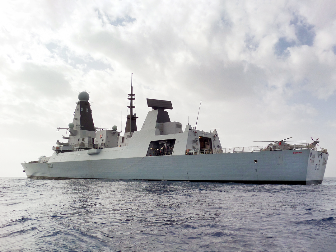 HMS Duncan (D37) Royal Navy Type 45 Destroyer With Helicopter on Deck Photo Print Wall Art Decor Posters, Prints, & Visual Artwork Hampshire Prints 6 x 4 No Frame No