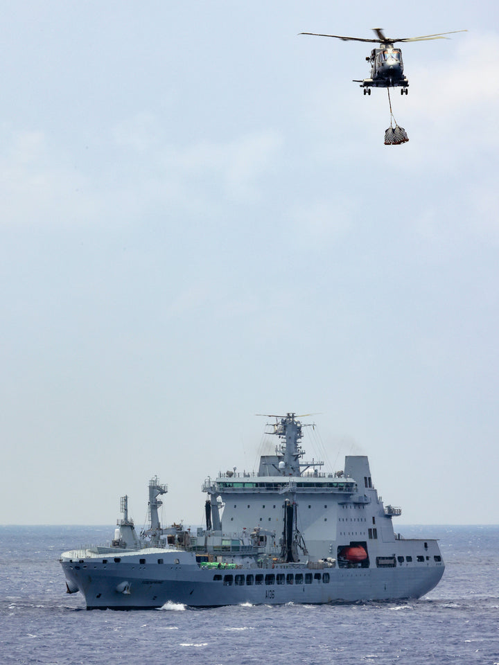 RFA Tidespring A136 | Photo Print | Framed Print | Tide class | Tanker | Royal Fleet Auxiliary Hampshire Prints