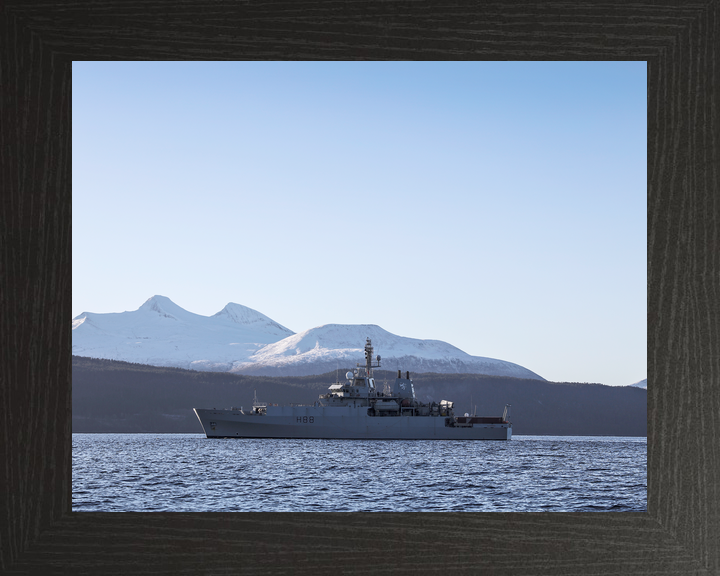 HMS Enterprise (H88) Royal Navy Hydrographic Survey Vessel Port Beam View Photo Print Wall Art Decor - Posters, Prints, & Visual Artwork - by Hampshire Prints (image 3 of 9)