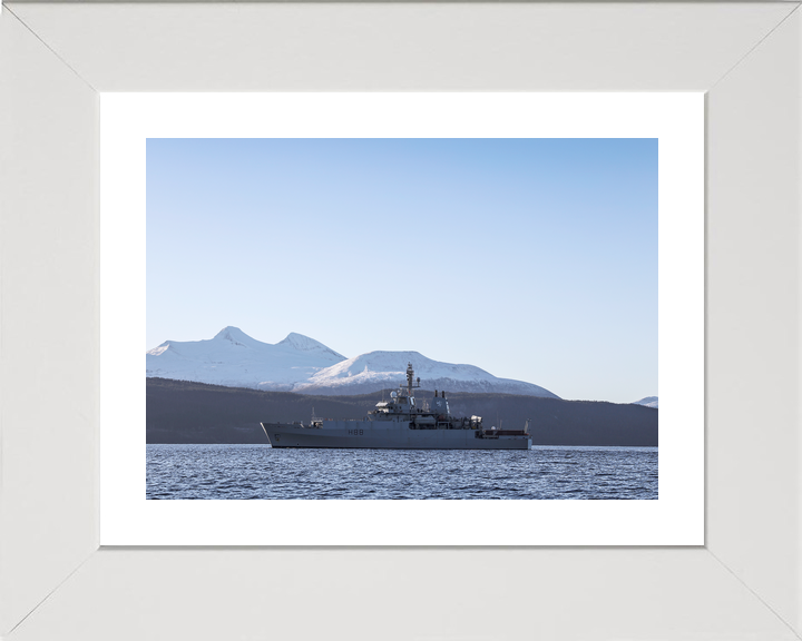 HMS Enterprise (H88) Royal Navy Hydrographic Survey Vessel Port Beam View Photo Print Wall Art Decor - Posters, Prints, & Visual Artwork - by Hampshire Prints (image 4 of 9)