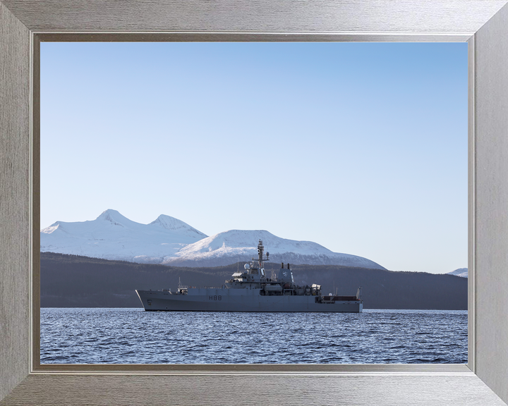 HMS Enterprise (H88) Royal Navy Hydrographic Survey Vessel Port Beam View Photo Print Wall Art Decor - Posters, Prints, & Visual Artwork - by Hampshire Prints (image 7 of 9)