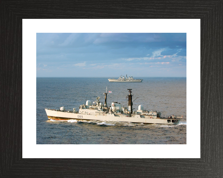 HMS Exeter (D89) Royal Navy Type 42 Destroyer Underway Photo Print Wall Art Decor - Posters, Prints, & Visual Artwork - by Hampshire Prints (image 2 of 9)