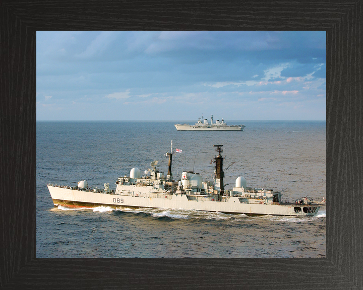HMS Exeter (D89) Royal Navy Type 42 Destroyer Underway Photo Print Wall Art Decor - Posters, Prints, & Visual Artwork - by Hampshire Prints (image 3 of 9)