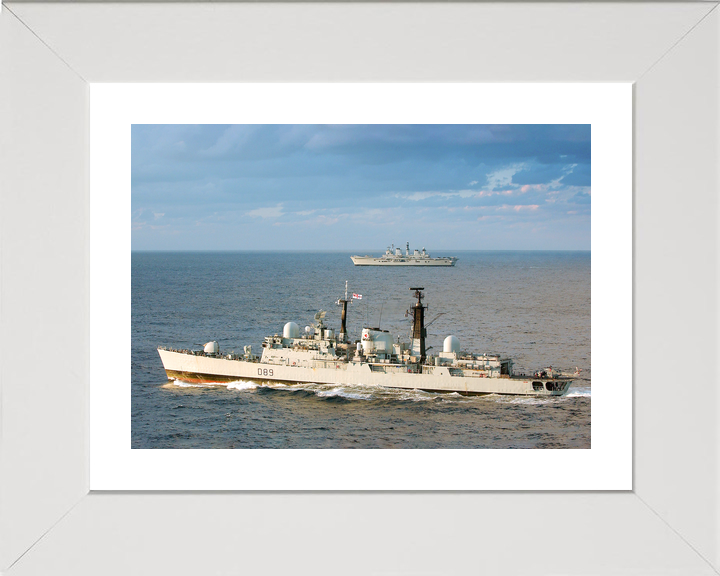 HMS Exeter (D89) Royal Navy Type 42 Destroyer Underway Photo Print Wall Art Decor - Posters, Prints, & Visual Artwork - by Hampshire Prints (image 4 of 9)