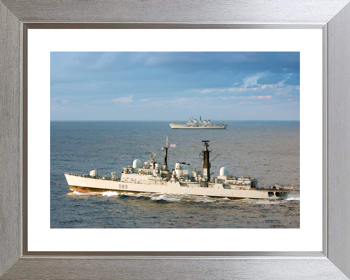 HMS Exeter (D89) Royal Navy Type 42 Destroyer Underway Photo Print Wall Art Decor - Posters, Prints, & Visual Artwork - by Hampshire Prints (image 6 of 9)