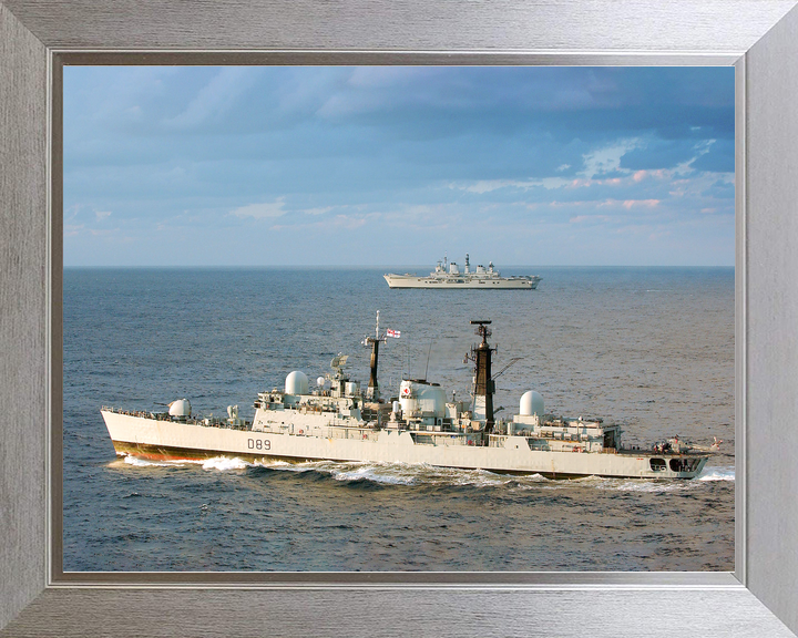 HMS Exeter (D89) Royal Navy Type 42 Destroyer Underway Photo Print Wall Art Decor - Posters, Prints, & Visual Artwork - by Hampshire Prints (image 7 of 9)