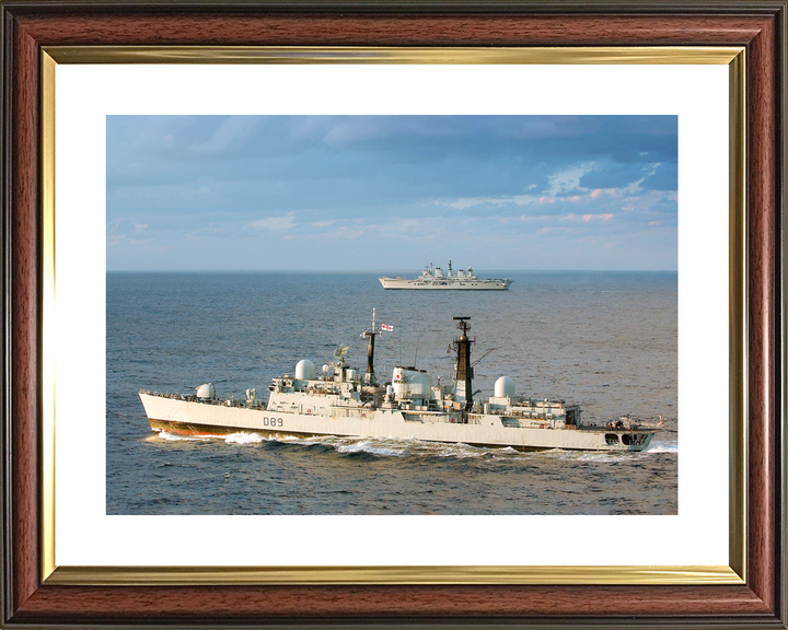 HMS Exeter (D89) Royal Navy Type 42 Destroyer Underway Photo Print Wall Art Decor - Posters, Prints, & Visual Artwork - by Hampshire Prints (image 8 of 9)
