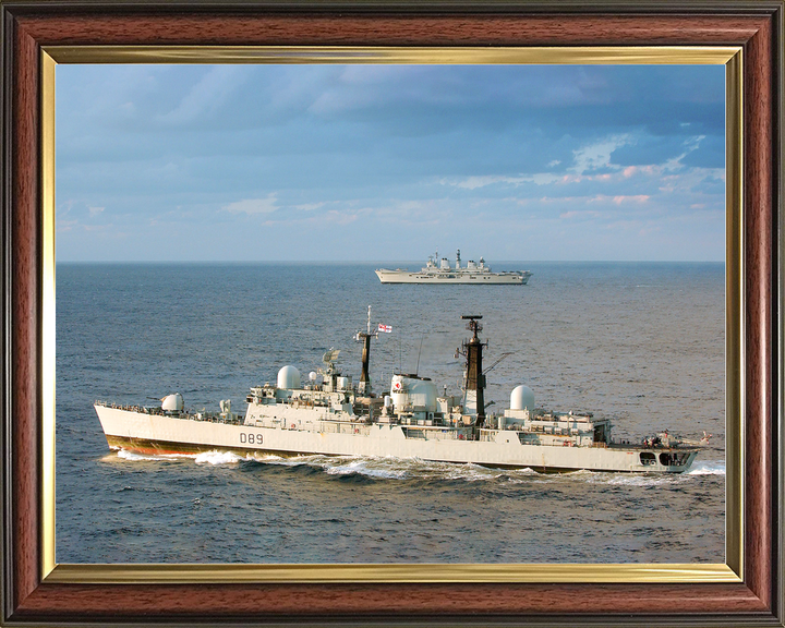 HMS Exeter (D89) Royal Navy Type 42 Destroyer Underway Photo Print Wall Art Decor - Posters, Prints, & Visual Artwork - by Hampshire Prints (image 9 of 9)