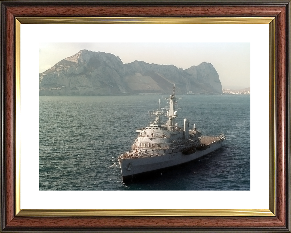 HMS Fearless (L10) Royal Navy Fearless Class Landing Platform Dock Off Gibraltar Photo Print Wall Art Decor - Posters, Prints, & Visual Artwork - by Hampshire Prints (image 8 of 9)