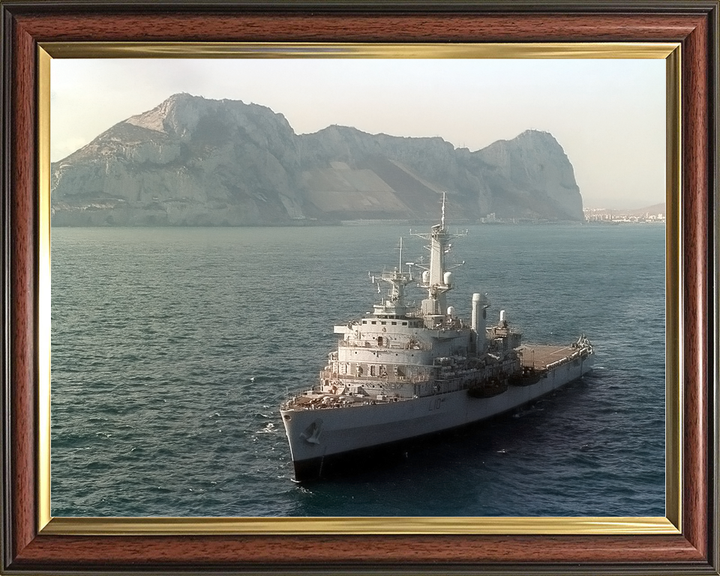 HMS Fearless (L10) Royal Navy Fearless Class Landing Platform Dock Off Gibraltar Photo Print Wall Art Decor - Posters, Prints, & Visual Artwork - by Hampshire Prints (image 9 of 9)