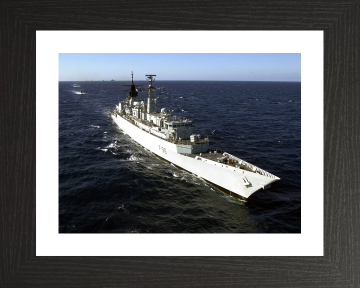 HMS Sheffield F96 Type 22 Frigate At Sea Photo Print - Posters, Prints, & Visual Artwork - by Hampshire Prints (image 2 of 9)