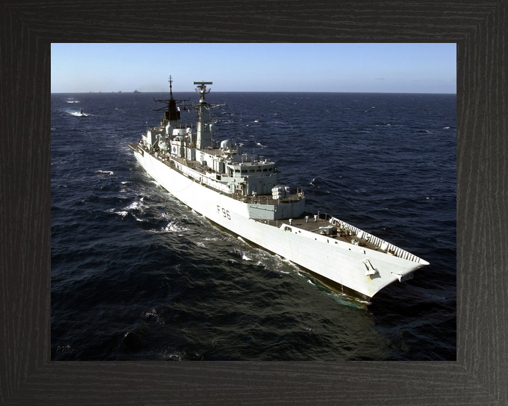 HMS Sheffield F96 Type 22 Frigate At Sea Photo Print - Posters, Prints, & Visual Artwork - by Hampshire Prints (image 3 of 9)